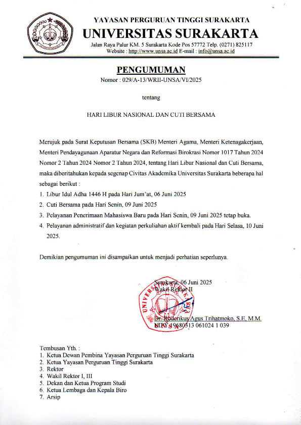 Read more about the article Pengumuman Libur dan Cuti Bersama Idul Adha